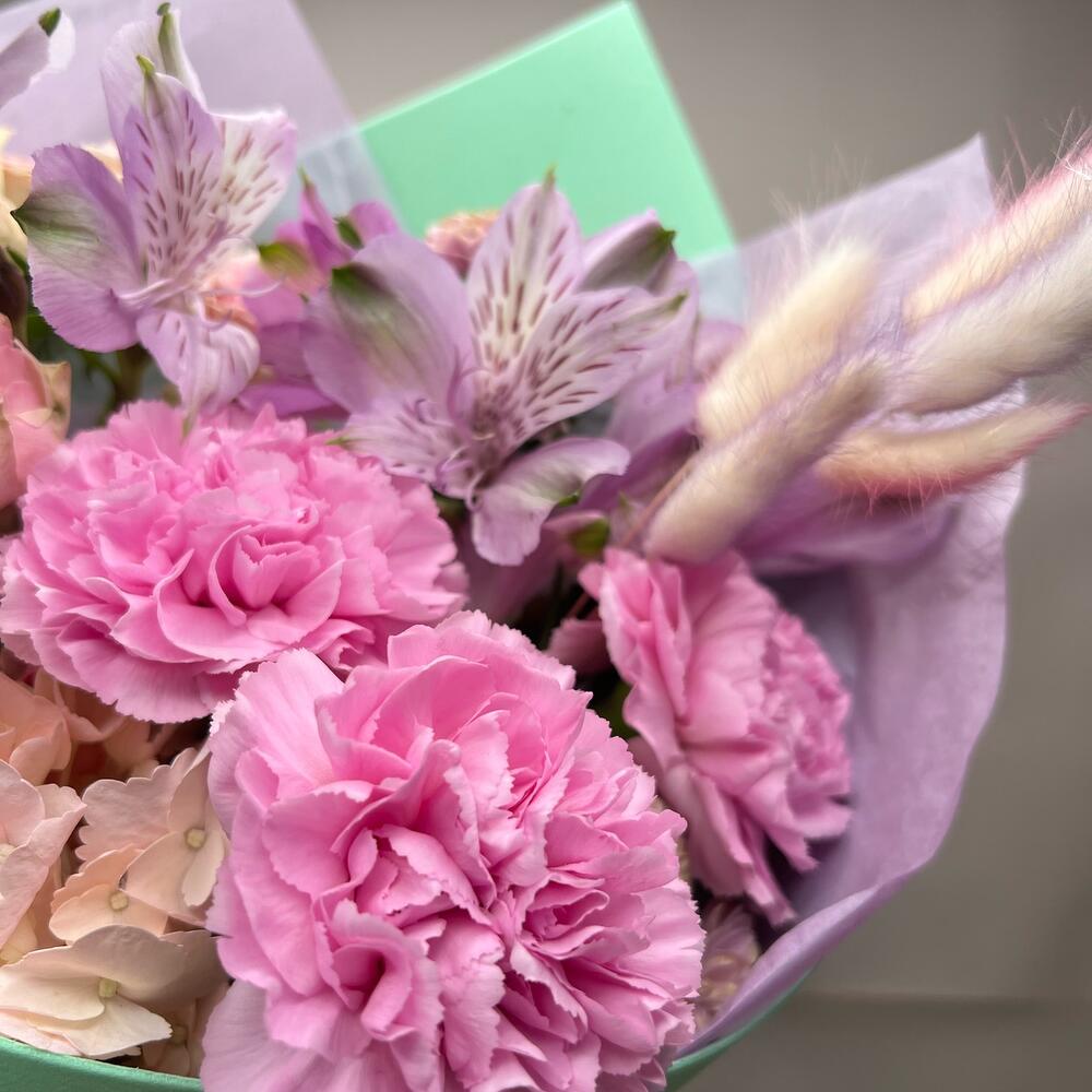 Розовая симфония с гортензией Розовая симфония с гортензией